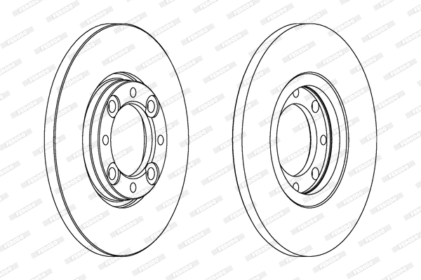 Brake Disc (DDF105)