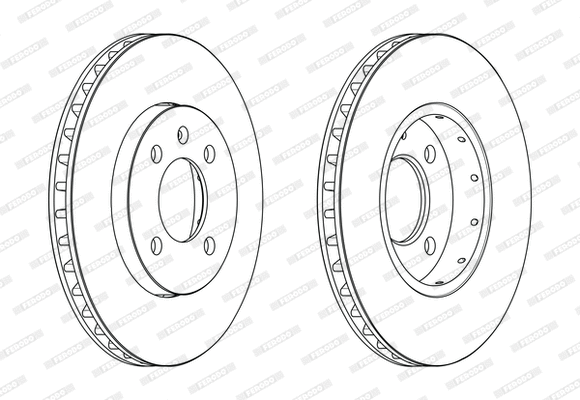 Brake Disc (DDF2184)