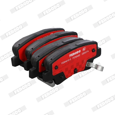 Brake Pad Set, disc brake (FDB4919-S)