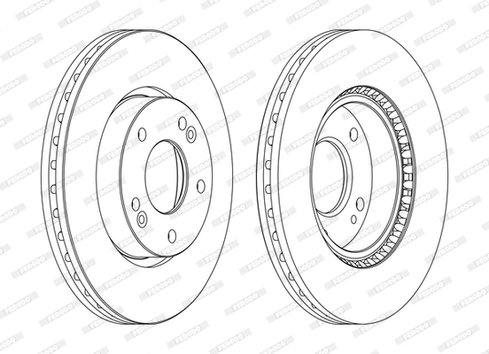 Brake Disc (DDF1619P-D)