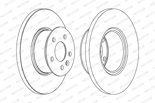 Brake Disc (DDF424)