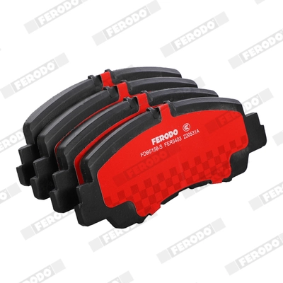 Brake Pad Set, disc brake (FDB5158-S)