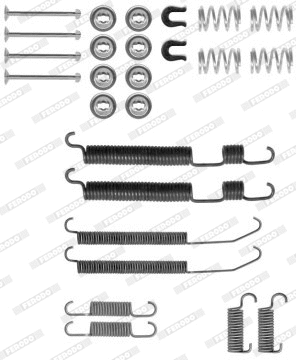 Accessory Kit, brake shoes (FBA223)