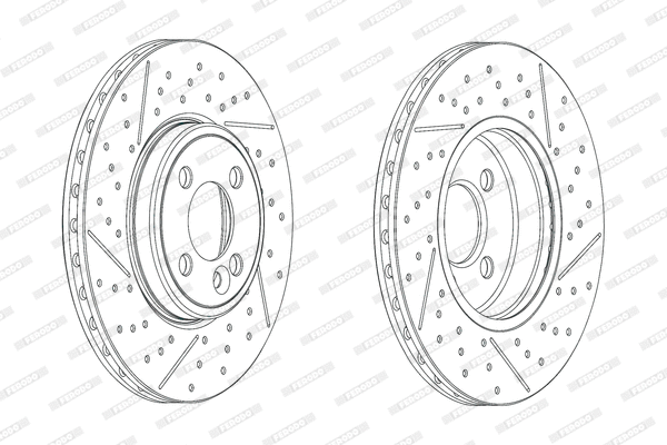 Brake Disc (DDF2126C)
