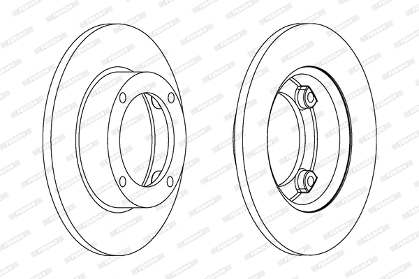 Brake Disc (DDF073)