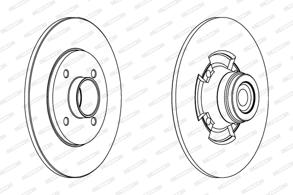 Brake Disc (DDF1514)