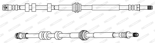 Brake Hose (FHY2730)