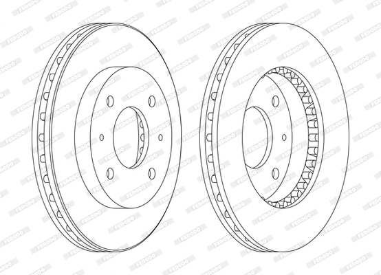 Brake Disc (DDF885C)