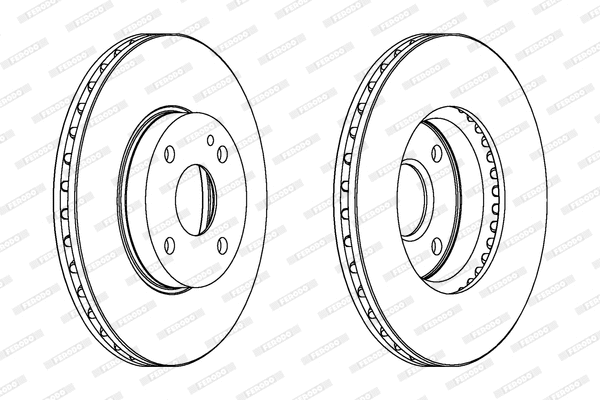 Brake Disc (DDF495)