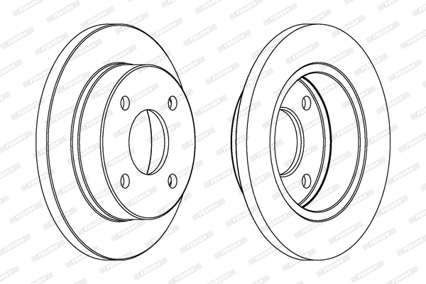 Brake Disc (DDF202)