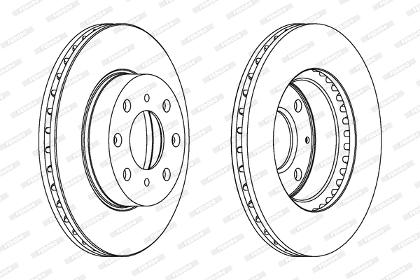 Brake Disc (DDF447)