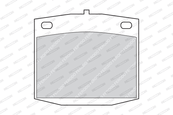 Brake Pad Set, disc brake (FDB180)