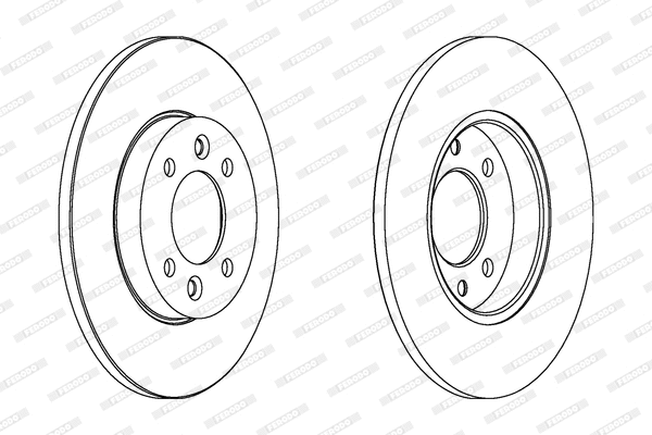 Brake Disc (DDF361)
