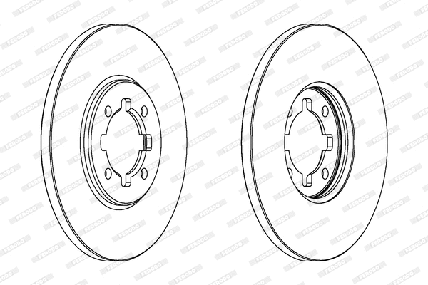 Brake Disc (DDF404)