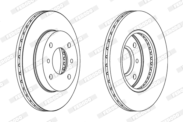 Brake Disc (DDF1347X)