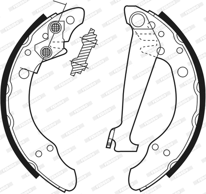 Brake Shoe Set