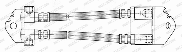 Brake Hose (FHY2570)