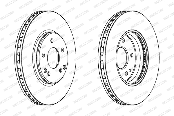 Brake Disc (DDF1136)