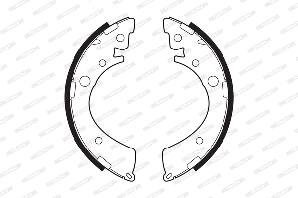 Brake Shoe Set (FSB402)