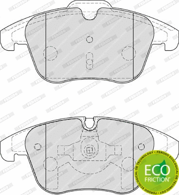 Brake Pad Set, disc brake (FDB4160)