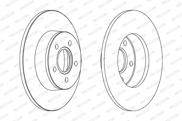 Brake Disc (DDF1497)