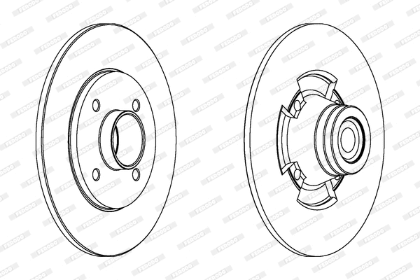 Brake Disc (DDF1515-1)
