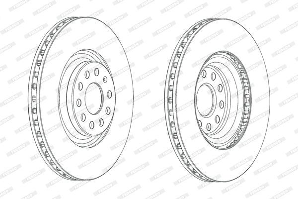 Brake Disc (DDF2000C)