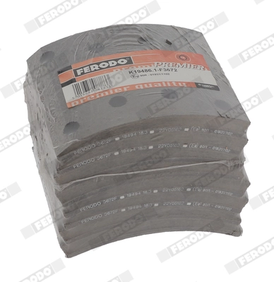 Brake Lining Kit, drum brake