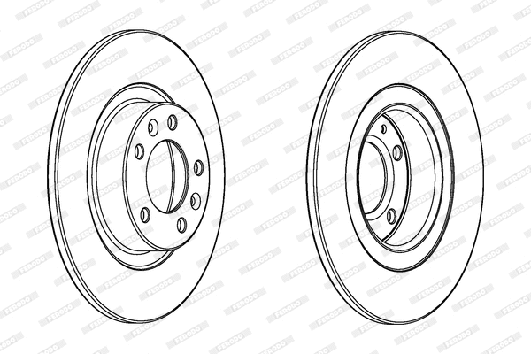 Brake Disc (DDF2297C)