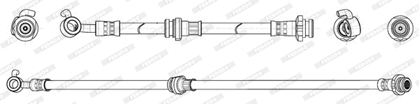 Brake Hose (FHY3302)