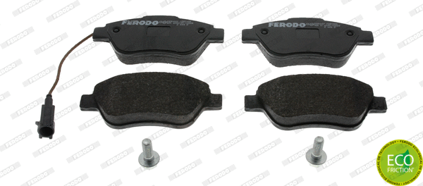 Brake Pad Set, disc brake (FDB1466)