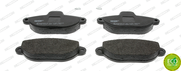 Brake Pad Set, disc brake (FDB1630)