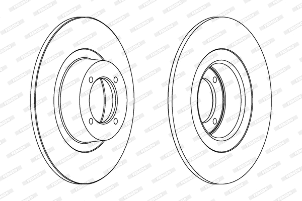 Brake Disc (DDF288)