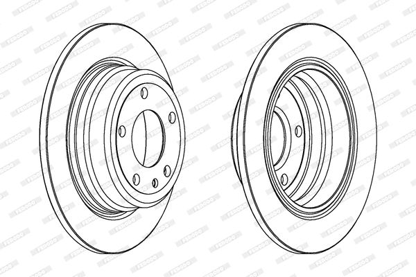 Brake Disc (DDF317)
