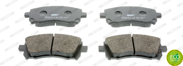 Brake Pad Set, disc brake (FDB1327)