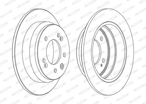 Brake Disc (DDF1618P-D)