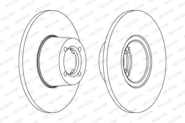 Brake Disc (DDF013)