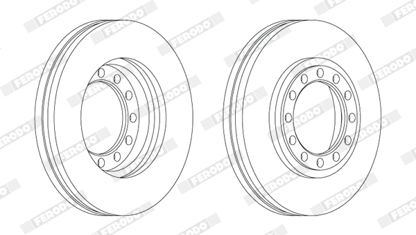 Brake Disc (FCR279A)