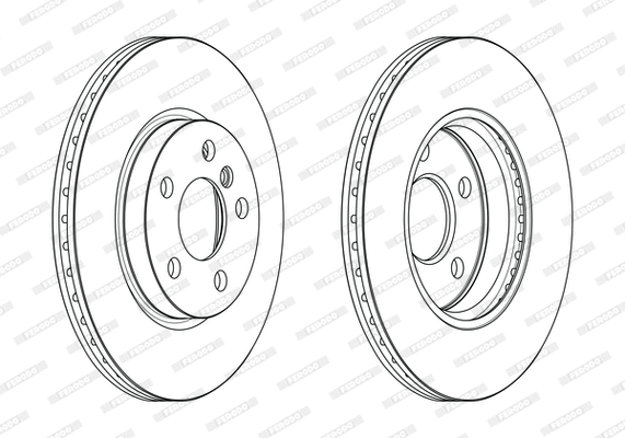 Brake Disc (DDF2613C)
