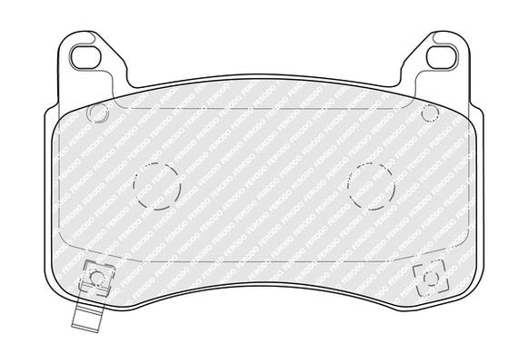 Brake Pad Set, disc brake (FDB5327)
