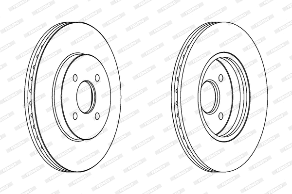 Brake Disc (DDF1195)