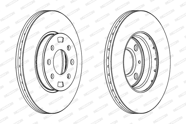 Brake Disc (DDF1603C)