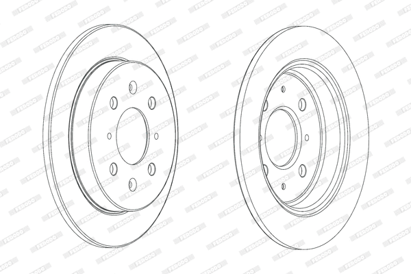 Brake Disc (DDF2244C)