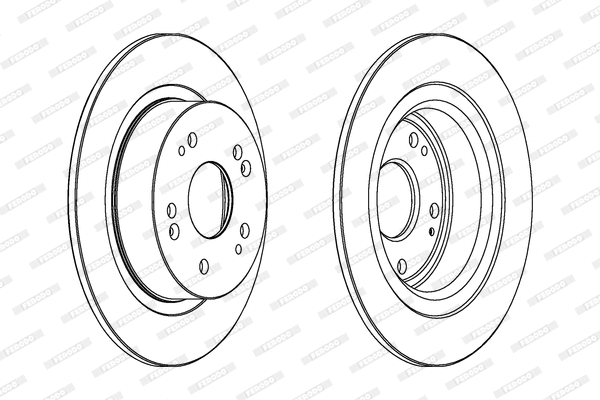 Brake Disc (DDF1776)