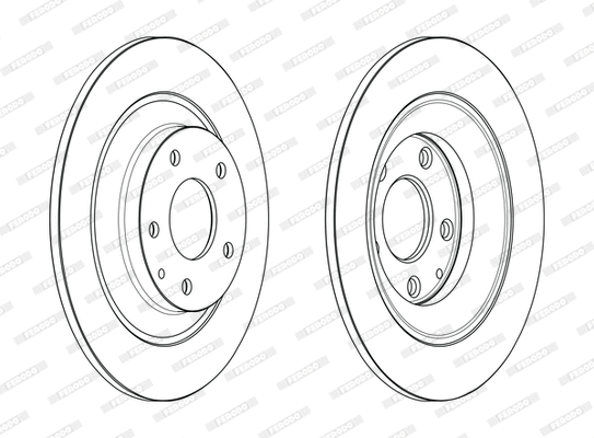 Brake Disc (DDF2609C)