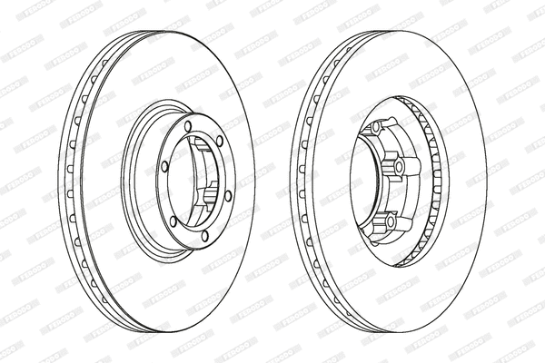 Brake Disc (DDF160)