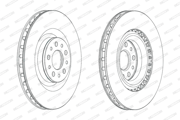 Brake Disc (DDF2289C)