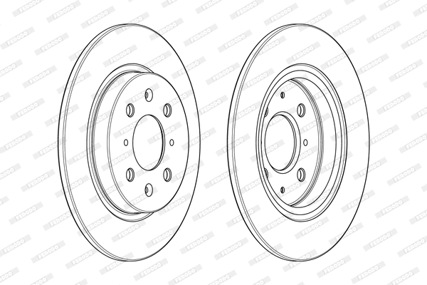 Brake Disc (DDF1876C)