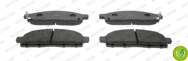 Brake Pad Set, disc brake (FDB4023)