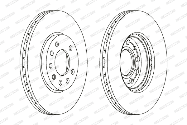 Brake Disc (DDF1042)